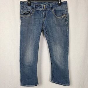 Hydraulic Embroidered Bootcut Jeans Sz 11/12